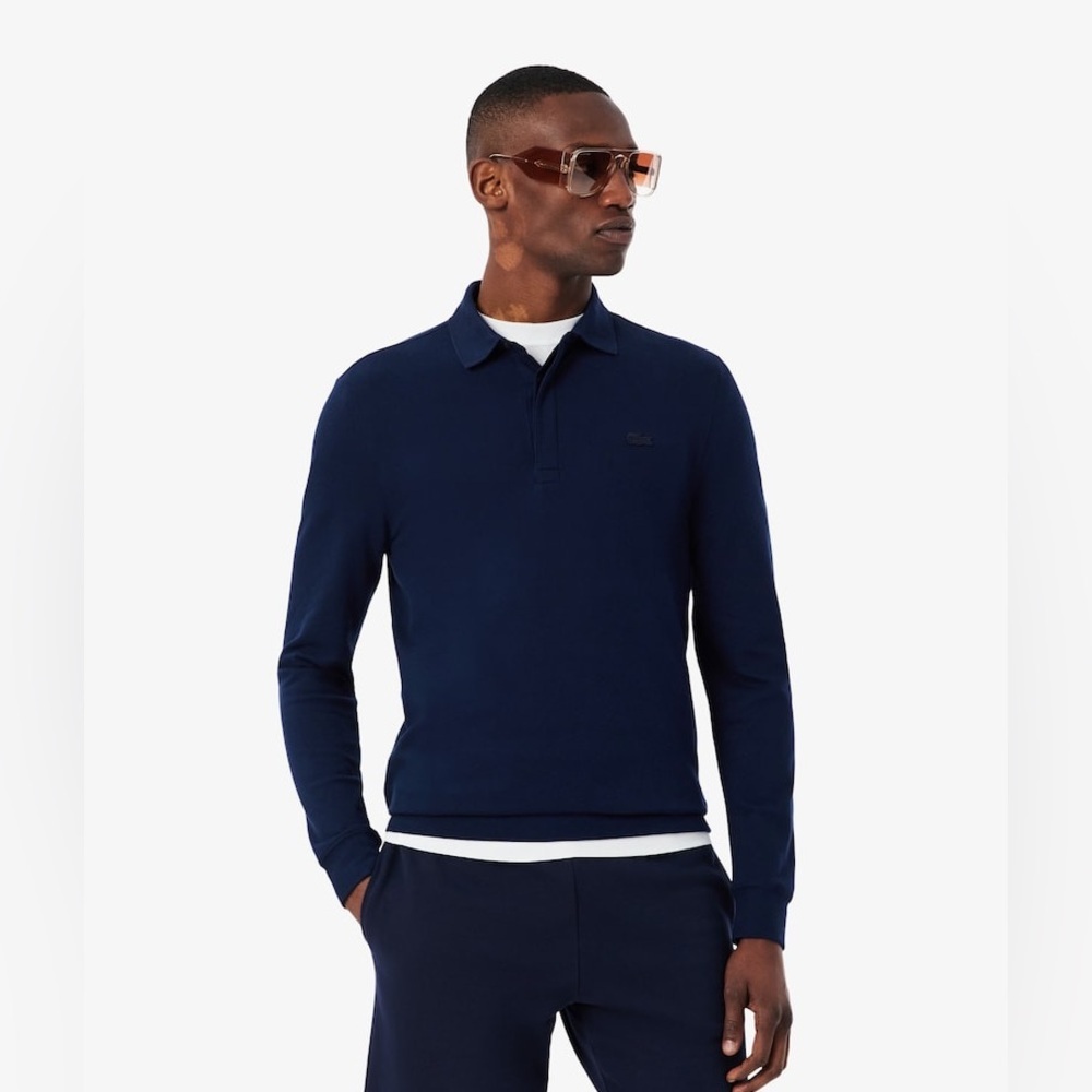 Sz various Lacoste Dark Blue Regular Fit Polo
